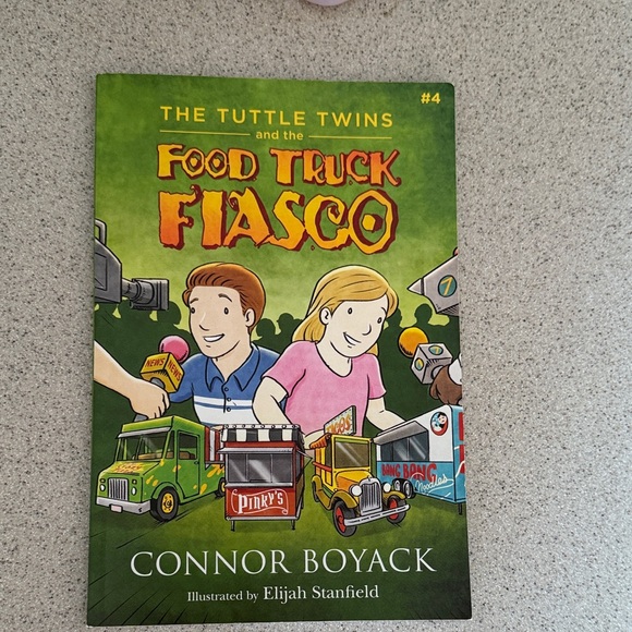 The tuttle twins Other - The Tuttle Twins and the Food Truck Fiasco Book- Great Condition